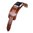 Kakapi Genuine Leather Cuff Bracelet Band for Apple Watch 42mm (Brown)