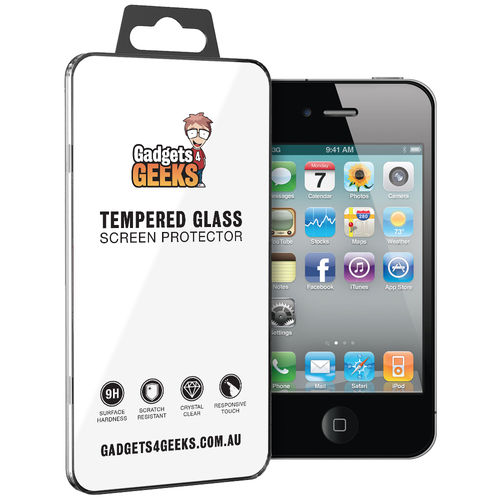 9H Tempered Glass Screen Protector for Apple iPhone 4 / 4s