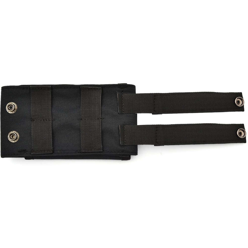 Small Military Nylon Outdoor Case Belt Loop Phone Pouch (Black)