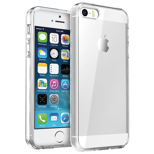 Flexi Slim Gel Case for Apple iPhone 5 / 5s / SE (1st Gen) - Clear (Gloss Grip)