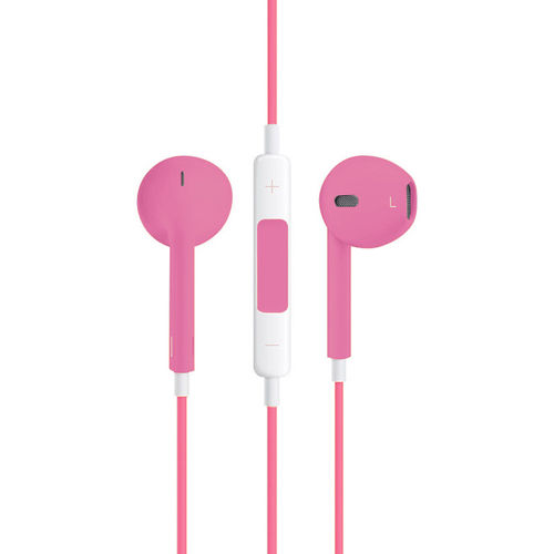 Stereo EarPods with Remote & Microphone (Headphones) - Pink