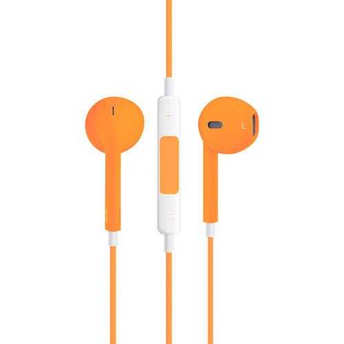 Stereo EarPods with Remote & Microphone (Headphones) - Orange