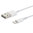 2m Reversible USB to Apple Lightning Cable - White