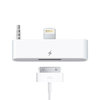 Lightning to 30-Pin Audio Adapter Jack for Apple iPhone 6 / 6s - White