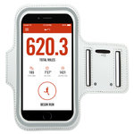 Sports Plus Jogging Exercise Armband Case for Mobile Phone - White