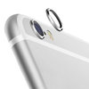 (2-Pack) Camera Lens Protective Ring Cover for Apple iPhone 6 Plus / 6s Plus - Silver