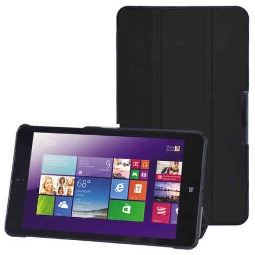 Trifold Smart Case & Stand for Lenovo ThinkPad 8 - Black