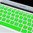 Enkay Keyboard Protector Cover Skin for Apple 11" MacBook Air - Green