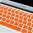 Enkay Keyboard Protector Cover Skin for Apple 11" MacBook Air - Orange