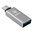 Baseus Sharp USB Type-C (Male) to USB-A 3.0 (Female) Adapter - Silver