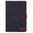 Denim Folio Case & Smart Cover for Apple iPad Mini 4 - Blue / Brown