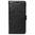 Leather Wallet Flip Case (Card Holder) for Xiaomi Mi 4 - Black