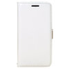 Leather Wallet Flip Case (Card Holder) for Xiaomi Mi 4 - White