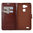 Denim Wallet Flip Case for Huawei Ascend Mate 7 - Blue