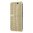 Dot Matrix View Flip Case for HTC One M9+ Plus (Gold)