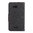 Textured Leather Wallet Case (Card Slot) for Sony Xperia E4g - Black