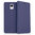 Leather Flip Case for Xiaomi Mi 4 - Dark Blue