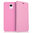 Leather Flip Case for Xiaomi Mi 4 - Light Pink