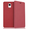 Leather Flip Case for Xiaomi Mi 4 - Maroon