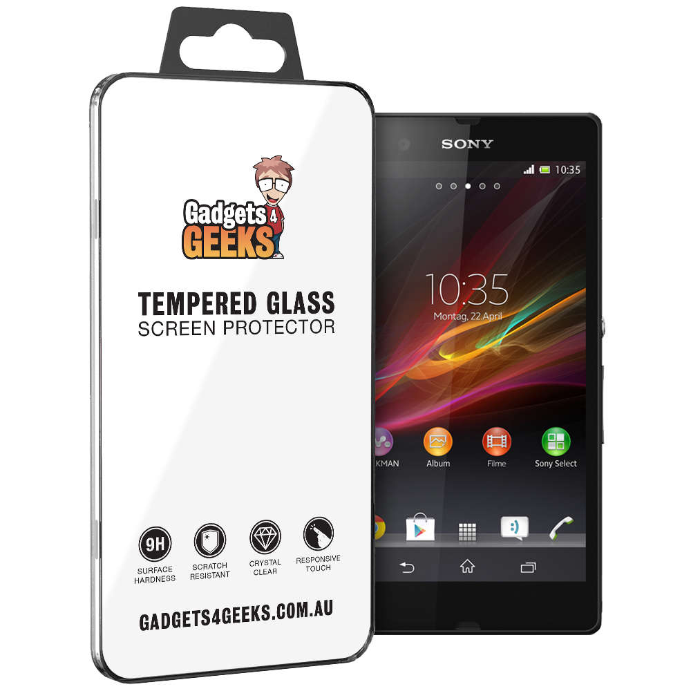 Tempered Glass Screen Protector for Sony Xperia Z