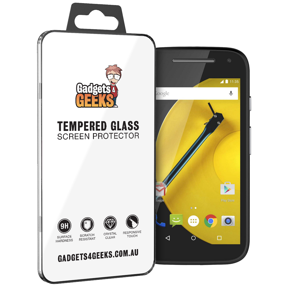 9H Tempered Glass Screen Protector Motorola Moto E 2nd Gen