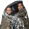 Emergency Outdoor Survival Mylar Thermal Safety Blanket (2-Pack) - Silver