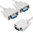 VGA (Male) to Dual VGA (Female) Splitter Monitor Cable (27cm)