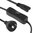 1.2m Male 2-Pin Plug to Female Figure 8 IEC-C7 Cable (with 304 Switch)