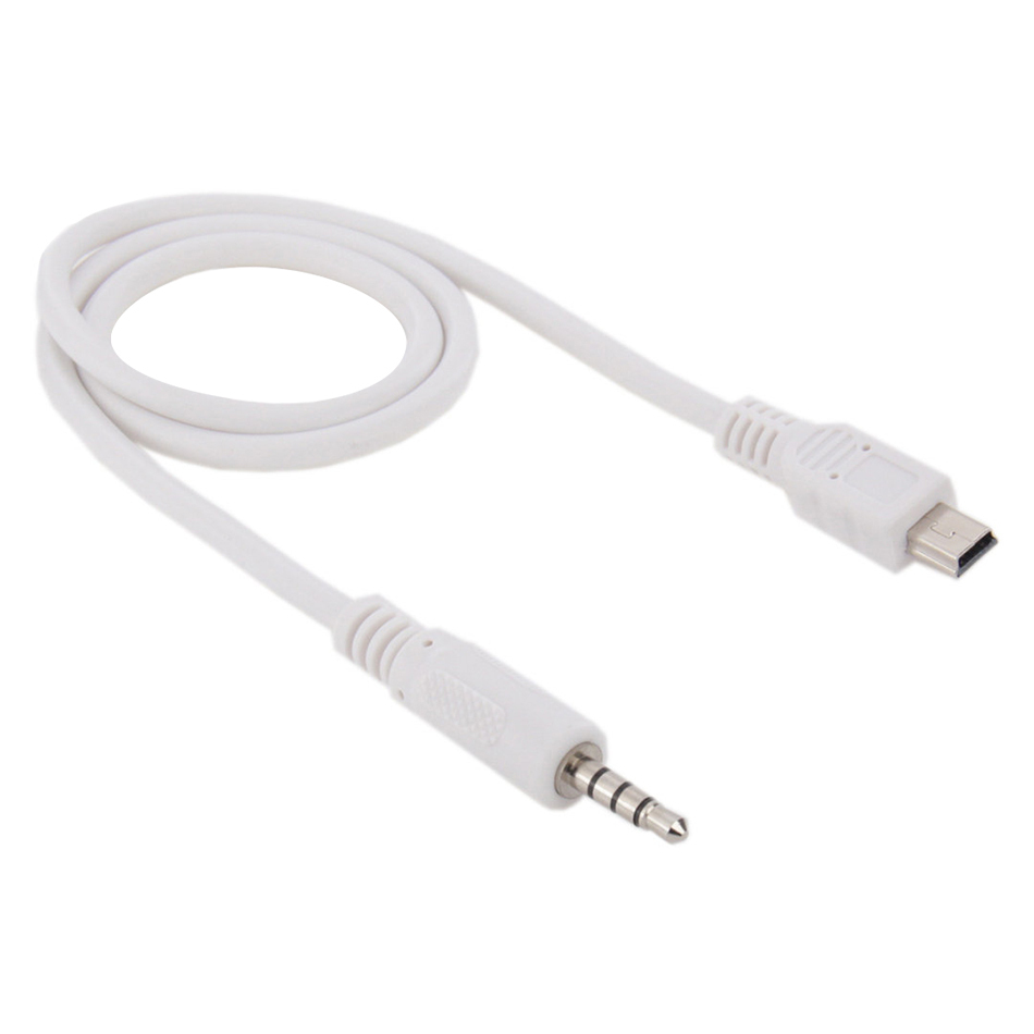 Slud Advarsel tin Mini-USB to 3.5mm Aux Audio Jack Adapter Cable (50cm)