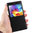 Display Window Flip Case for Samsung Galaxy S5 - Black