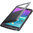 Display Window Leather Flip Case for Samsung Galaxy Note 4 - Black