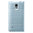 Display Window Leather Flip Case for Samsung Galaxy Note 4 - Blue