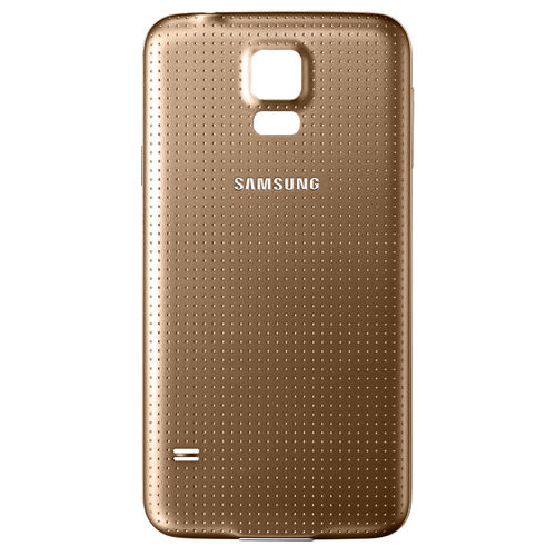 Replacement Water-Resistant Back Cover for Samsung Galaxy S5 - Gold