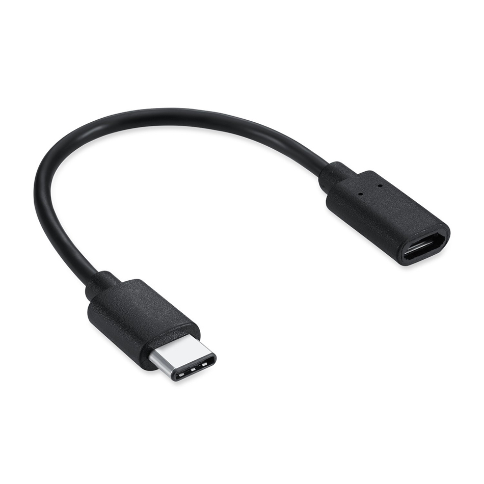 flugt Edition leninismen Short USB Type-C to Micro-USB (Female) Charging Cable (20cm)