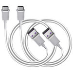 (2-Pack) USB-C 3.1 (Type-C) to USB 3.0 Data Charging Cable (1m) - White