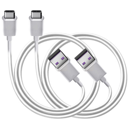 (2-Pack) USB-C 3.1 (Type-C) to USB 3.0 Data Charging Cable (1m) - White