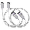 (2-Pack) USB Type-C to USB 3.0 Data Charging Cable (1m) - White