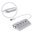 Aluminium (4-Port) USB 3.0 High Speed Data Transfer Hub - Silver