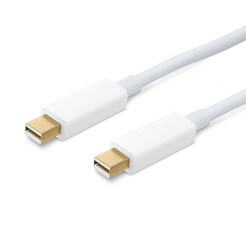 Long Mini DisplayPort Video Cable (2m) for iMac / MacBook Pro / Laptop - White