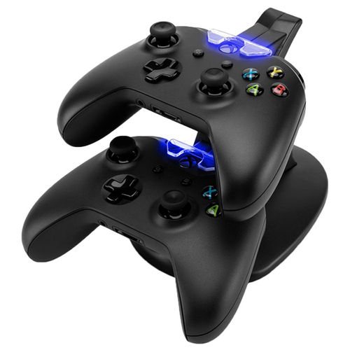 Dual Game Controller Charging Station Stand for Xbox One / One S / One X