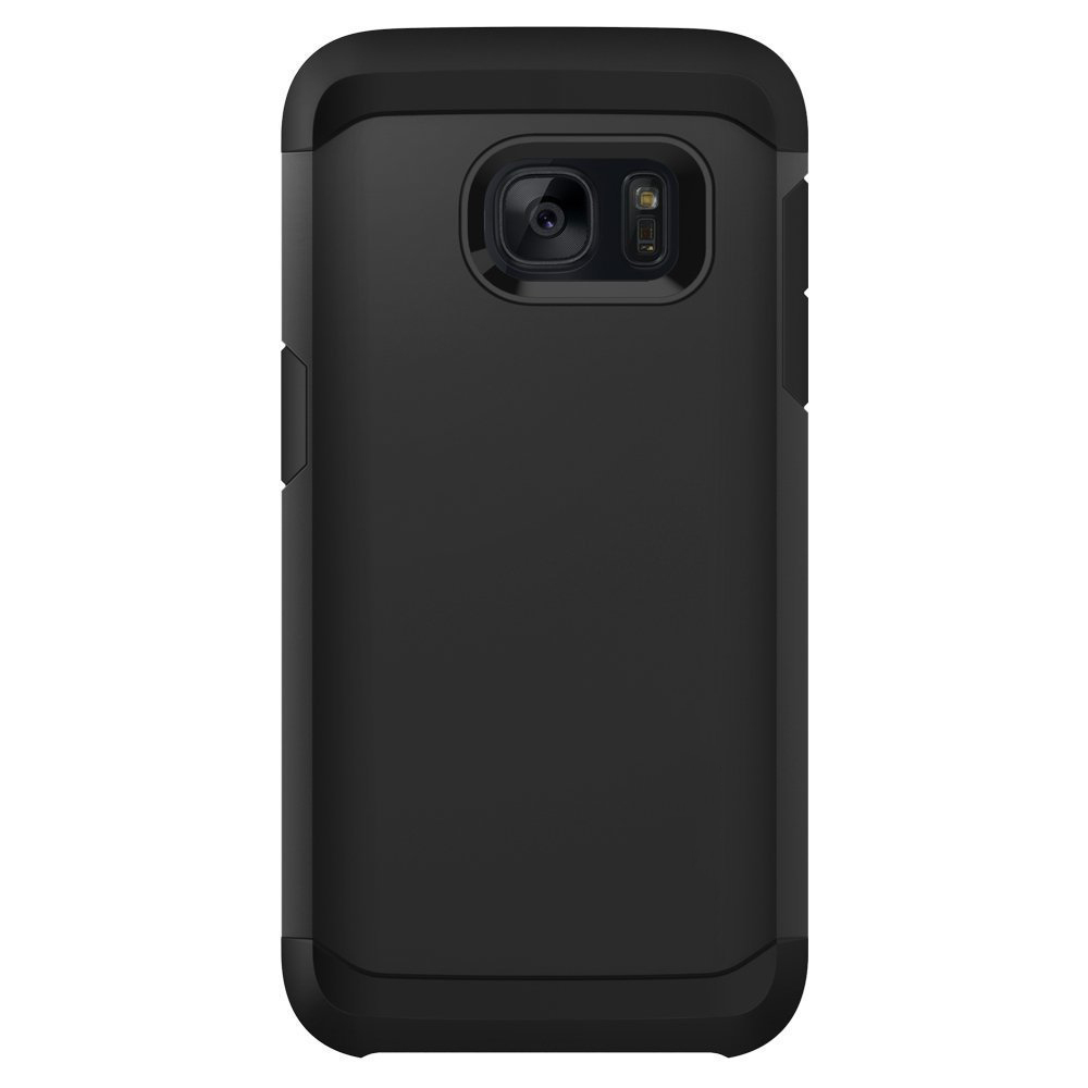Hybrid Protective Tough Case - Samsung Galaxy S7 (Black)