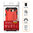 Military Defender Shockproof Case for Samsung Galaxy J5 Prime - Red