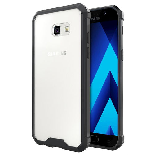 Hybrid Fusion Frame Bumper Case for Samsung Galaxy A5 (2017) - Black