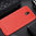 Flexi Slim Carbon Fibre Case for Samsung Galaxy J7 Pro - Brushed Red