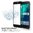 Orzly 9H Tempered Glass Screen Protector - Google Pixel Phone - Black