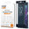 Orzly 9H Tempered Glass Screen Protector for Sony Xperia XZ - Black