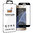 Full Coverage Tempered Glass Screen Protector for Samsung Galaxy S7 - Black