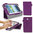 Slick Stand & Type Leather Case for Samsung Galaxy Tab 3 (7.0) - Purple