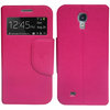 Sonivo Sneak Peek Window Wallet Case for Samsung Galaxy S4 - Pink