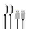 (2-Pack) Magnetic USB Charging Cable (1m) for Sony Xperia Phone / Tablet